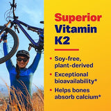 Enzymedica Organic Vitamin D3 +K2, 60 Count