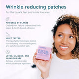 Frownies Facial Patches for Wrinkles on the Corner of Eyes & Mouth - Hypoallergenic Anti-Wrinkle Face Tape - Wrinkle Patch to Smooth & Soften Crow’s Feet & Smile Lines - For Overnight Use, 144 Patches