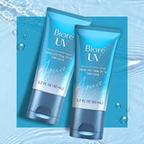 Biore UV Aqua Rich SPF 30 PA+++ Moisturizing Sunscreen for Face, Oxybenzone & Octinoxate Free, Dermatologist Tested, Vegan, Cruelty Free, For Sensitive Skin, 1.7 Oz, Pack of 3