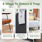 BugMD Bed Bug Trap (2 Pack, 14 Traps) - Bed Bug Prevention, Glue Traps, Insect Trap Indoor, Bed Bug Sticky Traps