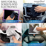 MagicFiber Microfiber Cleaning Cloth, 6 Pack - Premium Cloth for Glasses, Lens, Screens & More