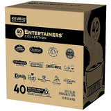 Keurig Entertainers' Collection Variety Pack, Single-Serve K-Cup Pods, 40 Count