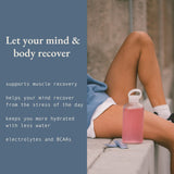 Rookie Wellness Recovery BCAA - Electrolyte and BCAA Powder with 5 g of Branched Chain Amino Acids for Muscle Recovery, Electrolytes for Hydration, & Only 10 Calories (30 Servings, Watermelon Lime)