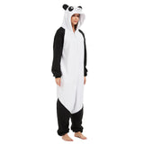 MAJ&COS Onesie Panda Animal Costume Adult Pajamas Cosplay Halloween Unisex Onesies Women Men