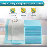 SOFYFINE Disposable Bed Pads 30 x 36 in (100 Count), Extra Large Thicken Adults Incontinence Underpads, Heavy Duty Absorbent Chucks, XL Puppy Training Pee Pads