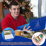 Fishing Advent Calendar 2024 Adult Men Teen Boys, Fishing Lure Advent Calendarfor Freshwater Saltwater Soft Lures Spoons Minnow Popper Crankbait VIB Fishing Gifts