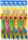 Crest Kids Toothbrush Sesame Street Soft (6 Pieces) Assorted Characters