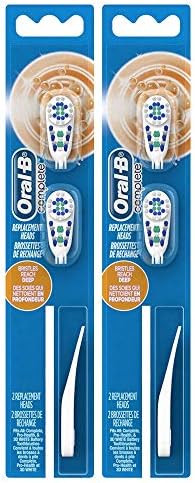 Oral B CrossAction Power Dual Clean Replacement Head, Soft - 2 ct - 2 pk