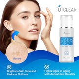 TOTCLEAR Dark Spot Remover for Face - Dark Spot Corrector Face Serum - Brown Spot Reduce for Women & Men - 1.7 Fl OZ