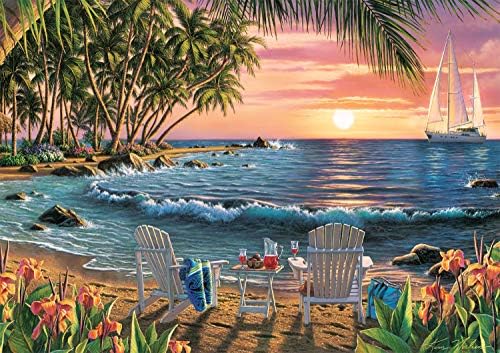 Buffalo Games - Kim Norlien - Summertime - 500 Piece Jigsaw Puzzle For Adults -Challenging Puzzle Perfect for Game Nights - Finished Size is 21.25 x 15.00