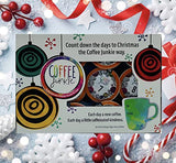 Coffee Junkie - Advent Calendar Single Serve Coffee Pods, All 2.0 Brewers Compatible, Medium Roast Coffee Pods, Organic, Naturally flavored