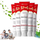 Sp-6 Ultra Whitening Toothpaste, MS DRWIKEY Probiotics Bright White Toothpaste, Sp 6 Toothpaste, Ultra Whitening Toothpaste Sp-6, Sp-6 Probiotics Whitening Toothpaste, Fresh Breath (5pcs)