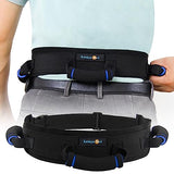 Leetye Mei Gait Belt Transfer Belts for Seniors with 3 Handles and Leg Strap, Gate Belt for Elderly Lift Belts with Function Prevents Patient from Shifting More Effectively