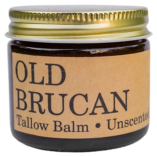 Grass-fed Beef Tallow Balm | Organic Skin Care | Handmade Natural Lotion | 2 fl oz (Unscented)