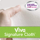 Viva Signature Cloth Choose-A-Sheet Paper Towels, Soft & Strong Kitchen Paper Towels, White, 6 Count