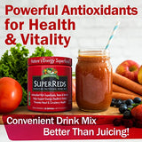 Garden Greens Super Reds Energizing Polyphenol Superfoods, Antioxidants, Powder Drink Mix, 30servings,7.4 ounce