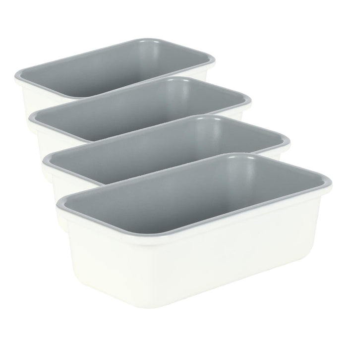 Sur La Table Kitchen Essentials Bake Sale 9 X 5 Inch PFOA, PFAS, PTFE Free Nonstick Loaf Pan - Linen White (Pack of 4)