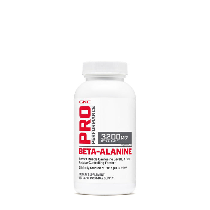 GNC Pro Performance Beta-Alanine, 120 Tablets, Supports Muscle Function