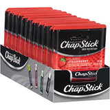 ChapStick Classic Skin Protectant (Strawberry, 0.15 Ounce Stick ,24 Count (Pack of 1)