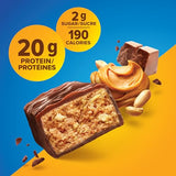 Pure Protein Bars, Gluten Free, Snack Bars, Chocolate Peanut Butter, 50 gram, 6 Count, Imported from Canada)