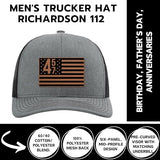 45 47 Hat - Maga Hat - Take America Back - Trump Merch - Trump 2024 Hat - Richardson 112 Trucker Hat - Christmas Gifts For Mom Dad Men Women - Election 2024 - Republican Hat