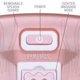 Homedics Bubble Bliss Deluxe-Foot Spa, Heat Maintenance, Raised Nodes, 3 Attachements