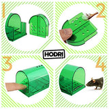 Mouse Traps Indoor for Home, Humane Mouse Trap (Green)