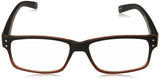 Foster Grant Thomson Reading Glasses, Brown/Transparent, 59 mm