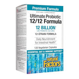 Natural Factors, Ultimate Probiotic 12/12 Formula, Daily Probiotic for Ongoing Digestive Support, 12 Strains, 12 Billion CFU