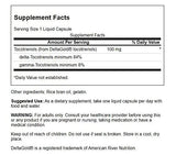 Swanson Double Strength Tocotrienols - Antioxidant - (60 Liquid Capsules, 100mg Each)