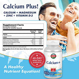 KAL Calcium Plus Tablets, 1000 mg, 200 Count
