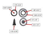 Roundup 181538 Lawn and Garden Sprayer Repair Kit with O-Rings, Gaskets, and Nozzle