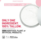 Forbidden Sugar NEW Always Fresh Tallow Moisturizer - Duo Collection - total 40ml (1.33 ounces) - 100% PURE Lightly Whipped Face Grade Beef Tallow