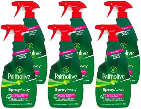 Palmolive Ultra Spray Away Dish Soap Spray, 16.9 Ounce, 6 Pack