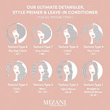 Mizani 25 Benefit Miracle Milk Leave in Conditioner | Heat Protectant and Detangler Spray| Formulated with Coconut Oil | For Frizzy & Curly Hair | 13.5 fl oz