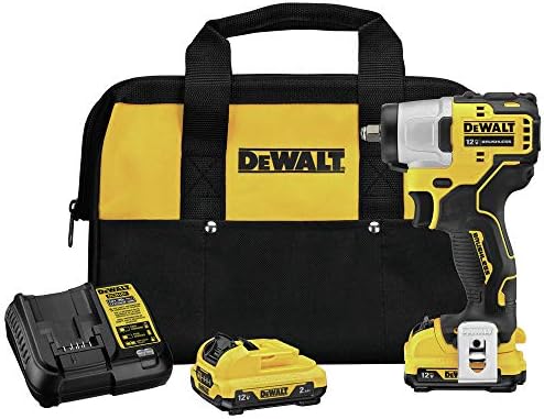 DEWALT XTREME 12V MAX* Impact Wrench, Cordless Kit, 3/8-Inch (DCF902F2)