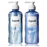 AQUALL Shampoo and Treatment Set [Moisture Damage Care] Shampoo Bottle 475mL, Treatment Bottle 475g (Lily Bell & Pear) Moisturizing Repair for Men and Women