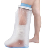 DNEOUXI Waterproof Cast Covers for Shower Leg Adult, Cast Cover for Leg with Non-Slip Bottom, Watertight Leg Cast Protector for Knee Shank Foot Ankle Surgery Dressing Wound, Reusable