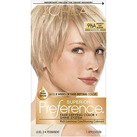 L'Oreal Superior Preference - 9-1/2A Lightest Ash Blonde (Cooler) 1 Each (Pack of 2)