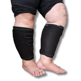 Beltwell Lymphedema Adjustable Compression Wrap For Heaviness, Pain, Fatigue, Circulation (Black, XXL - SHORT) (1 Wraps)