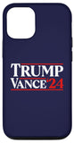 iPhone 12/12 Pro Trump Vance 2024 Donald Trump J.D. Vance For President Case