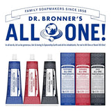 DR. BRONNER'S - All-One Toothpaste (Peppermint, 5 Ounce, 3-Pack) - 70% Organic Ingredients, Natural and Effective, Fluoride-Free, SLS-Free, Helps Freshen Breath, Reduce Plaque, Whiten Teeth, Vegan