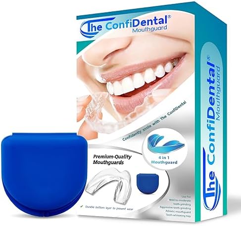 Mouth Guard for Grinding Teeth at Night - Model for Small Mouth Pack of 6 Moldable Dental Night Guards for Teeth Grinding and Clenching Teeth Grinding Mouth Guard for Sleep