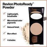 Revlon Face Powder, PhotoReady Blurring Face Makeup, Longwear Medium- Full Coverage with Flawless Finish, Shine & Oil Free-Fragrance Free, 020 Light Medium, 0.30 Oz