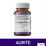 Aurite Saffron Supplement | Stress Management, Herbal Mood Support, Long-Term Memory, for Women & Men. 60 Count, Vegetarian Friendly, Non-GMO, Gluten-Free, Soy-Free (2 Months of Supply)