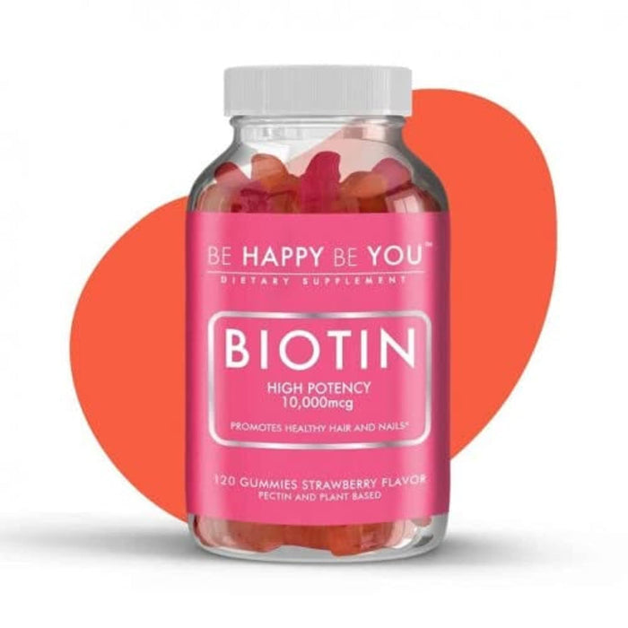 Biotin, BE HAPPY BE YOU, 120.0 Count, (Pack of 1)