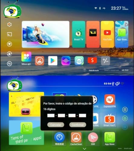 Brazil IP-TV Renew Activate Code One Year Brasil IP-TV App Renew TV Series, Remote Control Input The Code is use for H3/5/6/7/8/9, H.A.1/2/3 Box