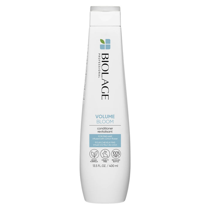 Biolage Volume Bloom Conditioner | Volumizing Conditioner | Weightless Moisture For Long-Lasting Voluminous Hair | For Fine Hair | Paraben & Silicone-Free | Vegan  | Cruelty Free | 13.5 Fl. Oz