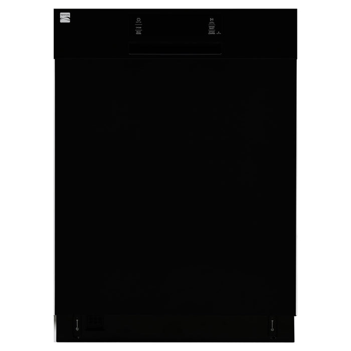 Kenmore 22-14589 24" Built-In Dishwasher - UltraWash, SmartWash, Sanitize Rinse, SmartDry, and Leak Detection - 14 Place Settings - 57 DBA - ENERGY STAR Certified - 24" - Black