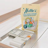 Nellie's Dishwasher Powder - Powerful Grease Removal, Eco-Friendly & Phosphate-Free, Plant-Based Cleaning for Sparkling Dishes - 50 Scoop Pouch